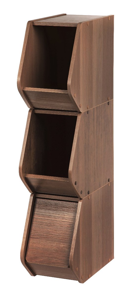 Modular Wood Stacking Box - Narrow