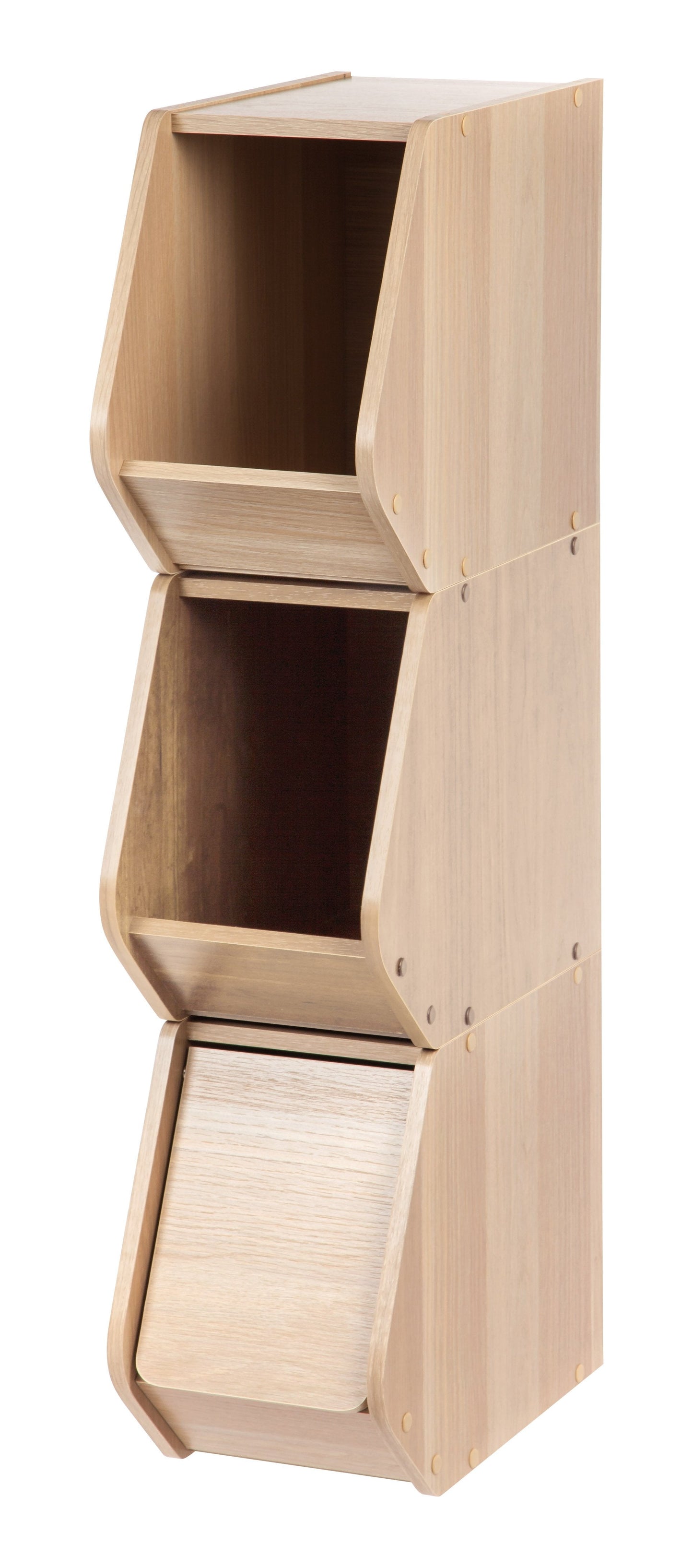 Modular Wood Stacking Box - Narrow