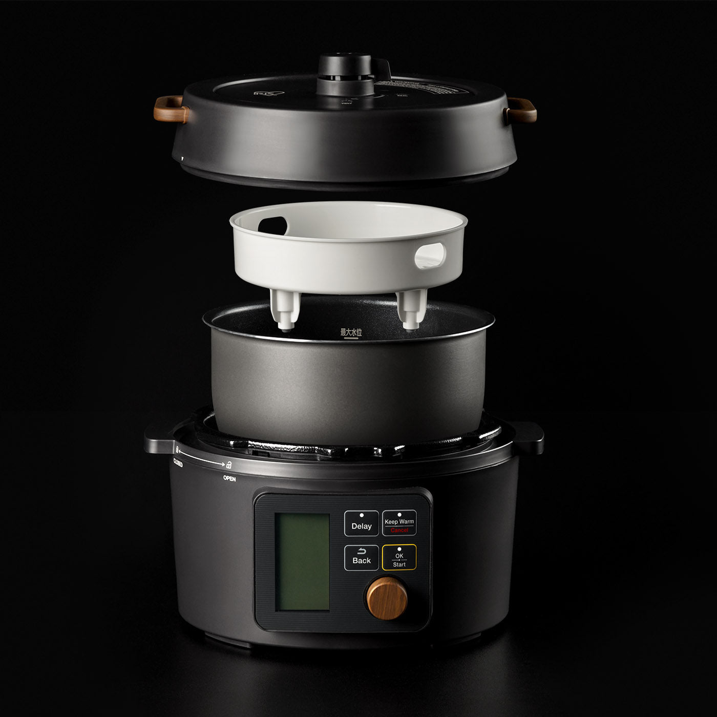 8-IN-1 Pressure Cooker / Rice Cooker with Waterless Cooking