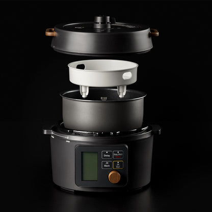 8-IN-1 Pressure Cooker / Rice Cooker with Waterless Cooking